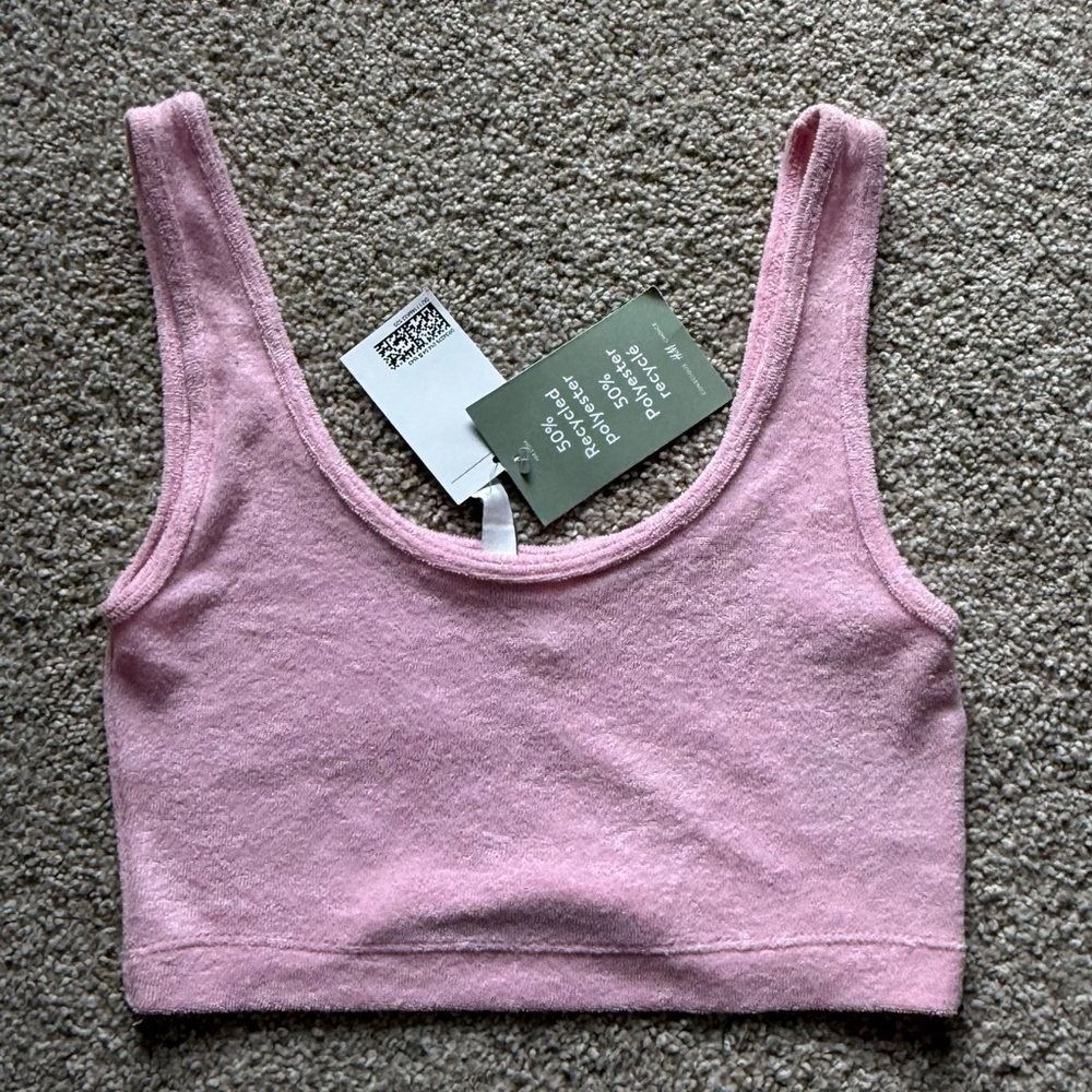 H&M velour tank top